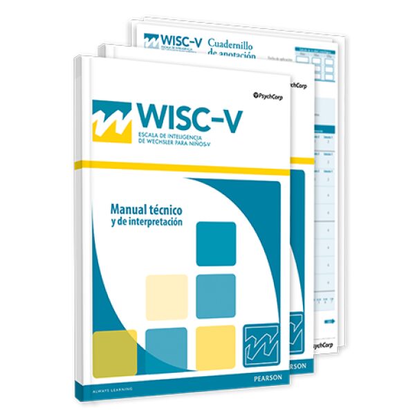 WISC-V Escala de Inteligencia de Wechsler para niños  - Versión Española. Prueba completa